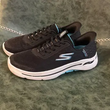 Skechers Arch Fit 블랙/블루 스니커즈