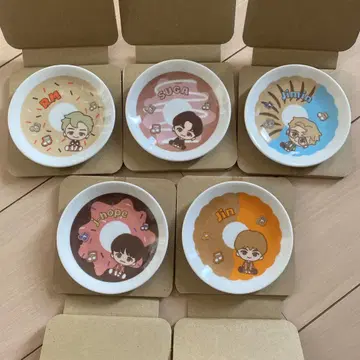 BTS 제일복권 도넛 디자인 플레이트 tinytan