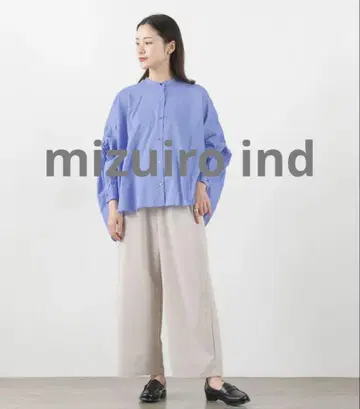 미즈이로 인드 와이드 이지 팬츠 그레이지 새상품급