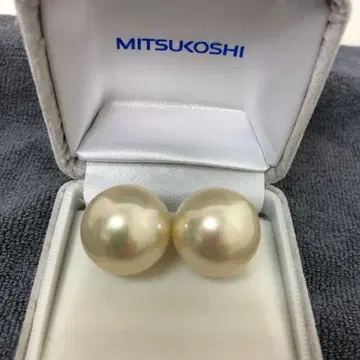 MITSUKOSHI 미쓰코시 진주 귀찌 8075