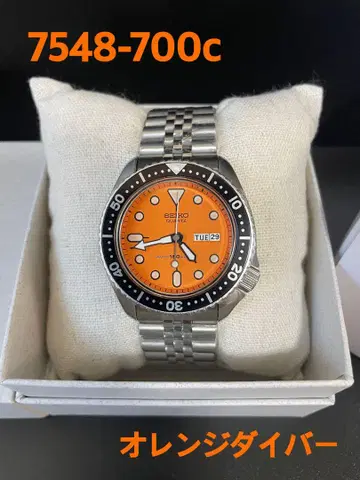 SEIKO 다이버 7548-700c 오렌지 다이버 1981년 3월 제조품