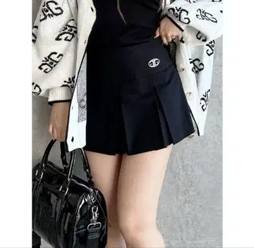 박스 플리츠 스커트 라이크 숏팬츠