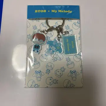 BTOB x My Melody 콜라보 키링 은광 버전
