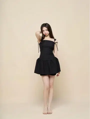 andmary Elsie flare mini dress