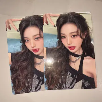 IVE 원영 Be Alright 솔로 자켓 트레이딩 카드 2장