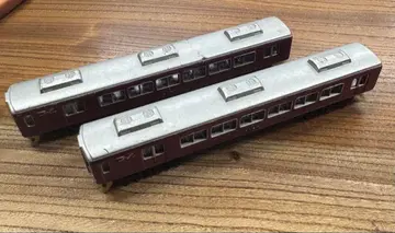 단종 상품 6350형 Z 게이지 철도 모형 2량 세트