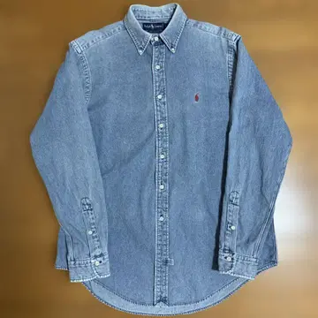 Ralph Lauren 데님 버튼 다운 셔츠 L 사이즈
