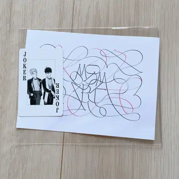 BANANA FISH 미쓰코시 이세탄 특전 카드놀이 joker