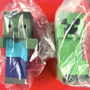 MINECRAFT 마인크래프트 BIG 소프트 비닐 컬렉션 크리퍼 좀비
