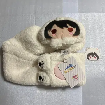 앙스타 흰곰 머플러 사쿠마 리츠
