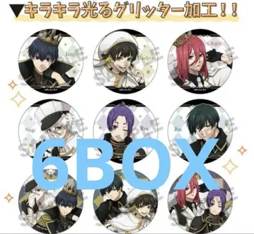 블루 록 글리터 캔뱃지 애니메이션 재팬 한정 2024 6 BOX