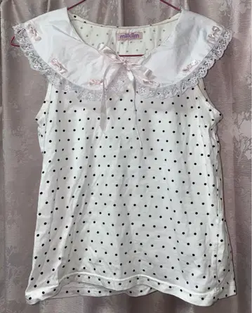 milklim 카라 부착 탱크탑