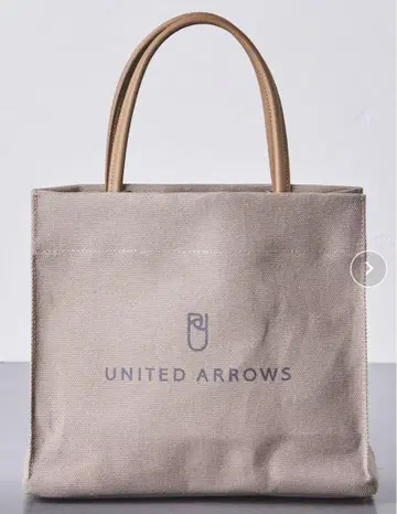 UNITED ARROWS 베이지 토트백
