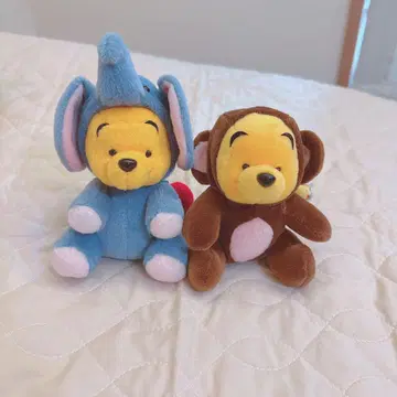 푸우 인형옷 봉제 인형 세트