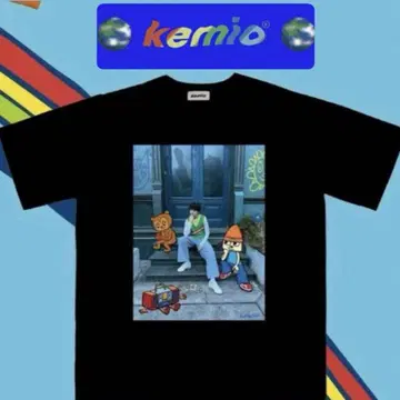 [새상품] Kemio 파라파 래퍼 T셔츠 S 사이즈