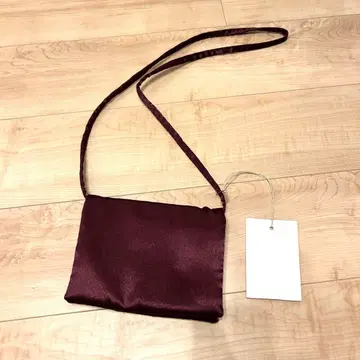 [새상품] ESLOW 슬로우 숄더백 사코슈 버건디 적자색