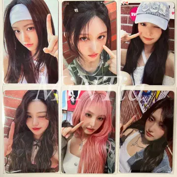 IVE Be Alright 초회 한정판 I반 트레이딩 카드 6장 컴프