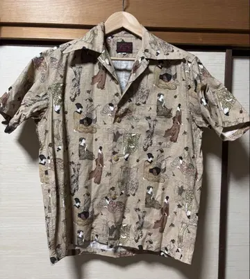 EVISU 셔츠 일본풍 패턴