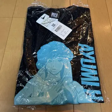 하마사키 아유미 MFCSTORE 콜라보 티셔츠 M 사이즈 블랙