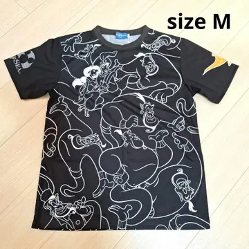 디즈니랜드 디즈니씨 T셔츠 지니 알라딘 sizeM