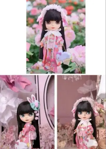 네오 브라이스 복숭아색 공주