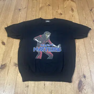 HYSTERIC GLAMOUR 블랙 T셔츠 S