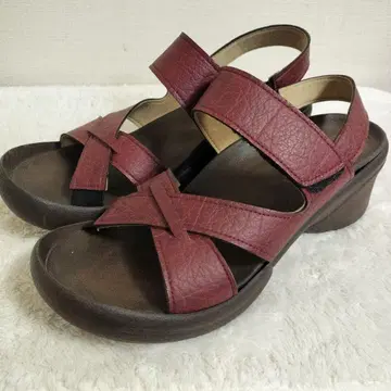 리게타 샌들 L 빨간색