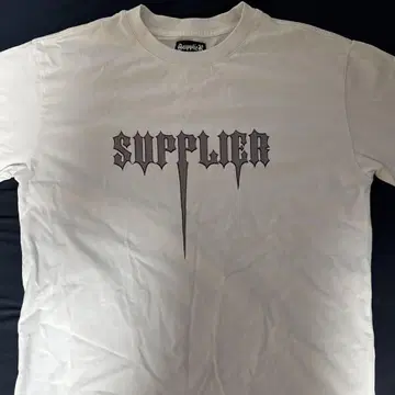 SUPPLIER 화이트 티셔츠