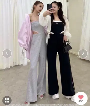 ROYAL PARTY [ MLB ] 컷 아웃 베어 올인원