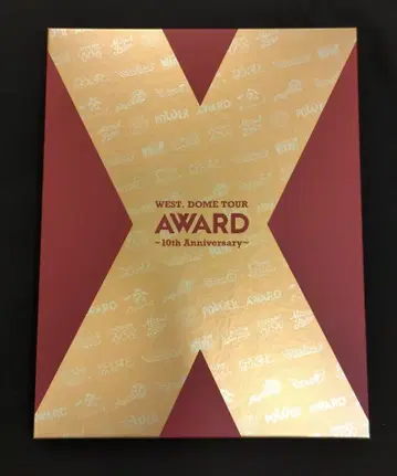 WEST. 블루레이 초회판 10주년 기념 돔 투어 어워드