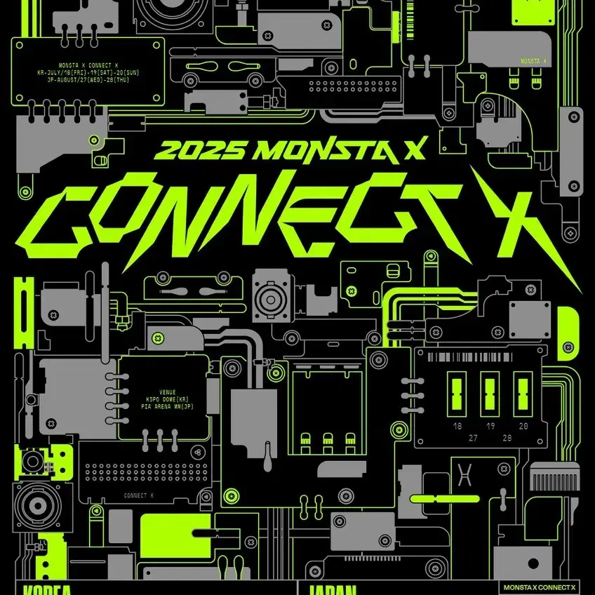 Monsta X Japan Concert 8/28 wts on Bunjang Global Site.