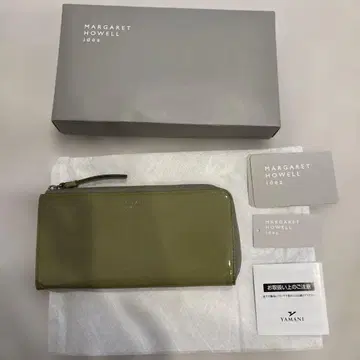 MARGARET HOWELL 올리브 그린 장지갑