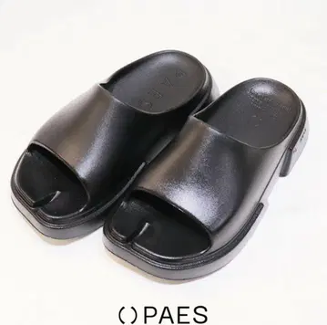 PAES 블랙 플립플랍 [25cm] 별주 블랙