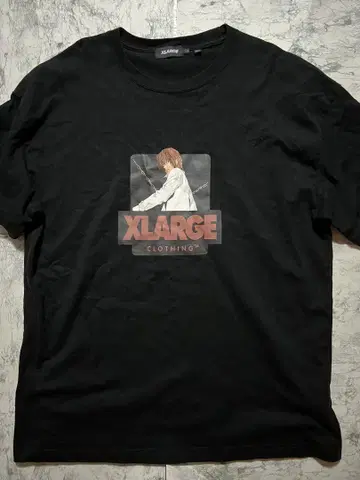 XLARGE x 데스노트 야가미 라이토 티셔츠 XL