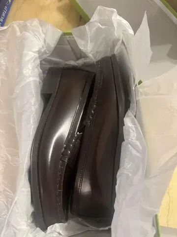 HARUTA 브라운 로퍼