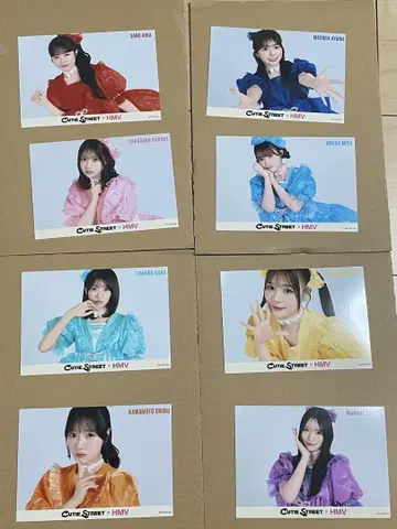 CUTIESTREET 사진 세트 (8매)