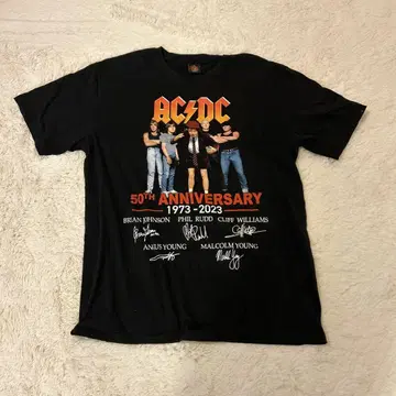 AC/DC 50주년 티셔츠