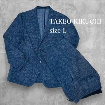 TAKEO KIKUCHI 썸머 수트 테일러드 자켓 슬랙스 L