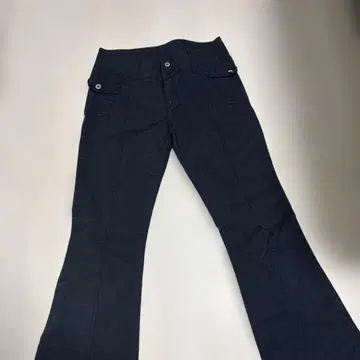 Brandy Melville 네이비 컬러 플레어 팬츠 여성용