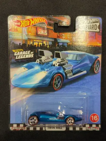 MATTEL BOULEVARD HOTWHEELS TWIN MILL 16