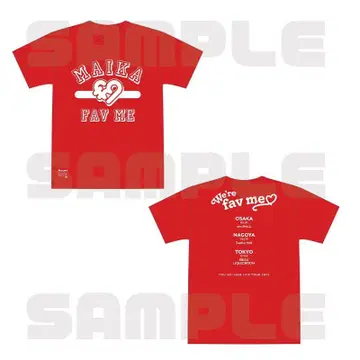 favme 미오카와 마이카 최애 어필 T-shirt ver.1