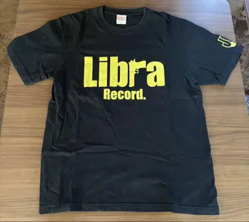 Libra Record 티셔츠 L 사이즈 블랙