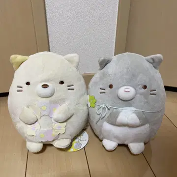 스미코구라시 고양이 형제 봉제 인형