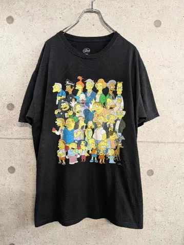 더 심슨 블랙 티셔츠 L