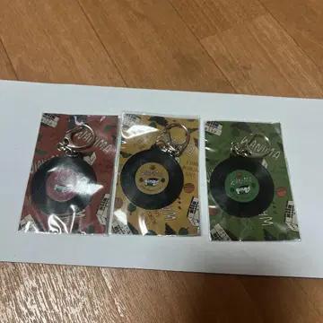 WAKANA 레코드 키링 3세트