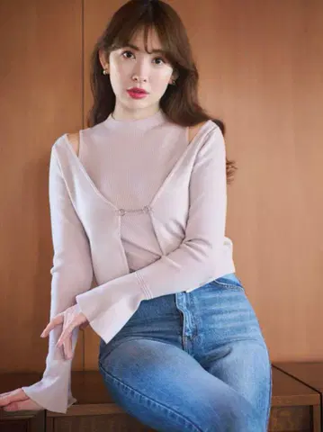 herlipto Flared Sleeve Knit Set / S