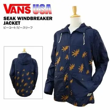 VANS 반스 시크 윈드 브레이커 자켓 피코트 M 사이즈