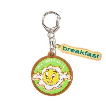 Mrs. GREEN APPLE breakfast 러버 밴드 키링