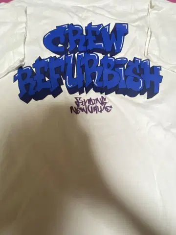 CREW REFURBISH 티셔츠