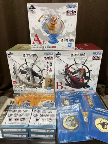 원피스 제일복권 장인의 계보 패극 라스트원 A B상 + 하위상 세트